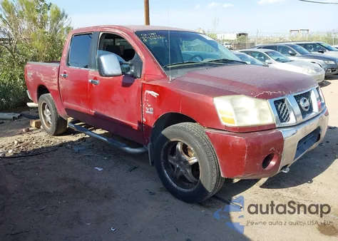 2004 Nissan Titan Se from USA, damaged, VIN 1N6AA07B94N520633